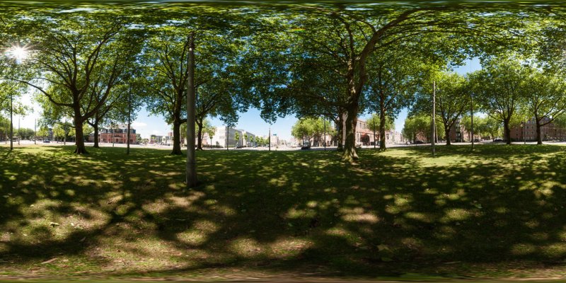 HDRI города 3ds Max