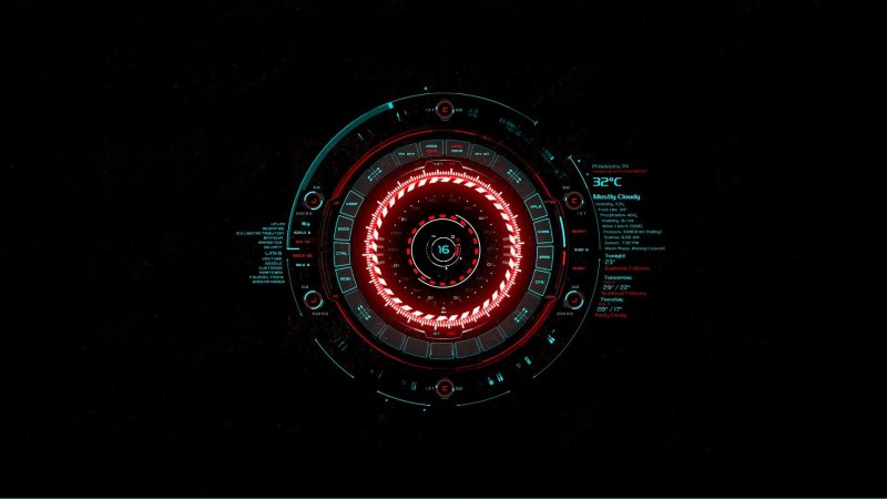 Футуристический Интерфейс