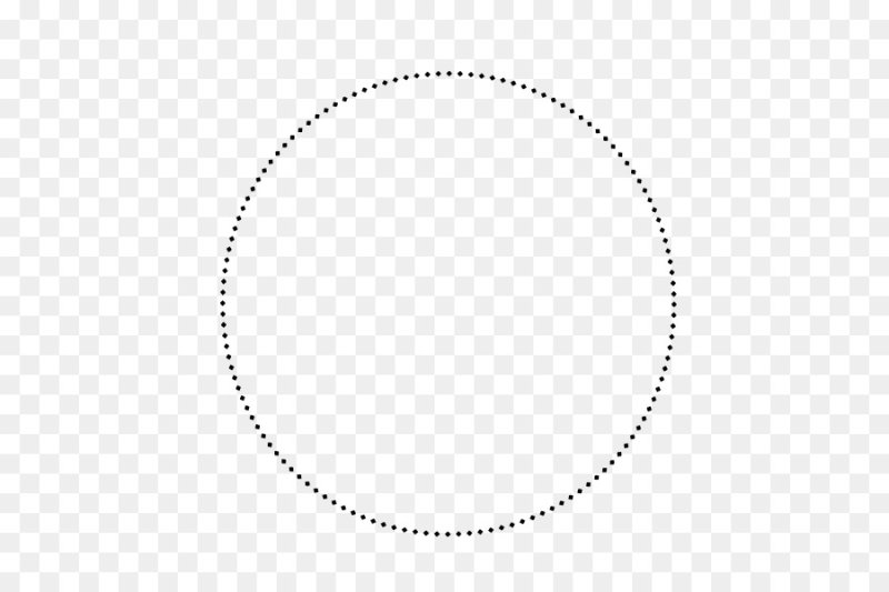 Пунктирный круг