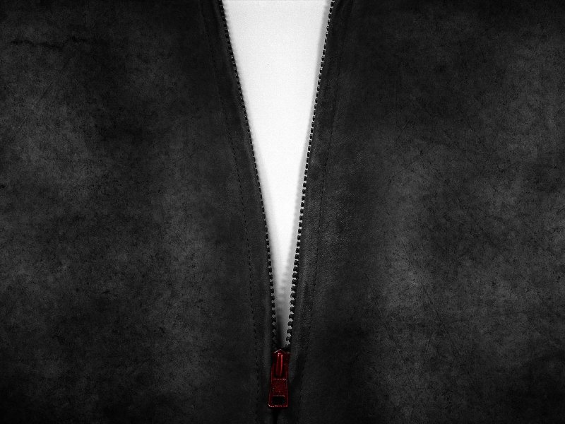 Застежка молния на куртке