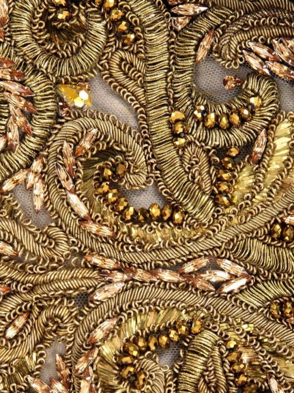 Фактура вышивки