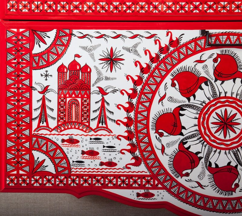 Мезенская (палащельская) роспись