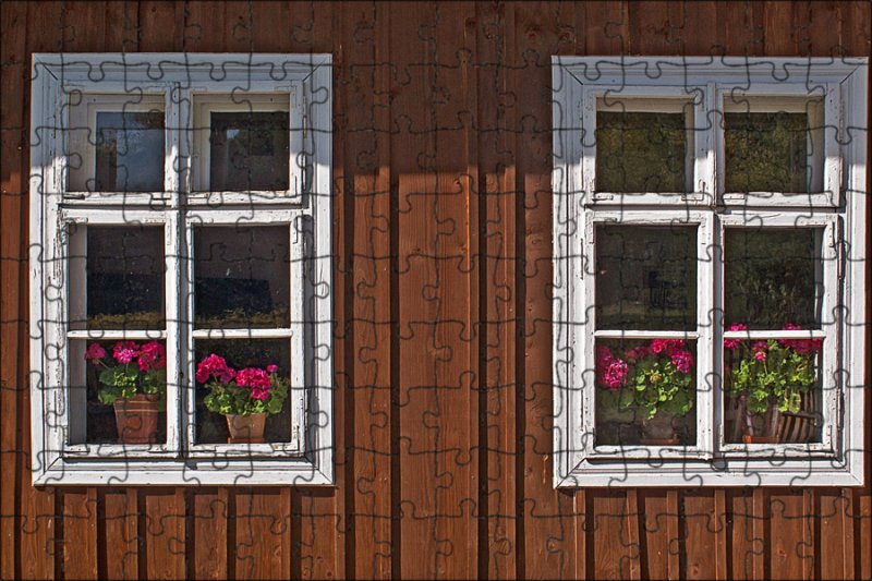 Окно вид снаружи