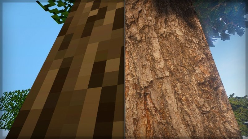 Реалистичные текстуры в МАЙНКРАФТЕ