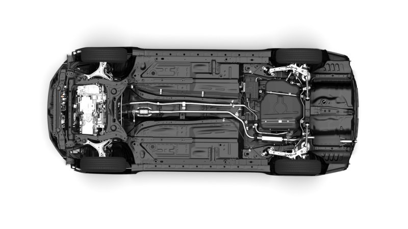 Honda Vezel днище