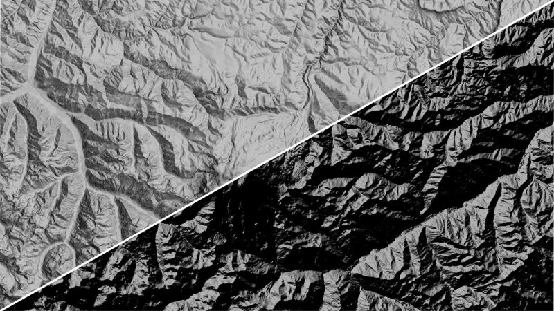 Как делать рельеф