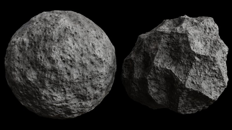 Текстура астероида