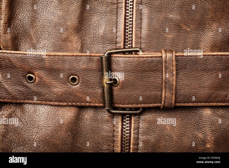 Кожаный ремень текстура