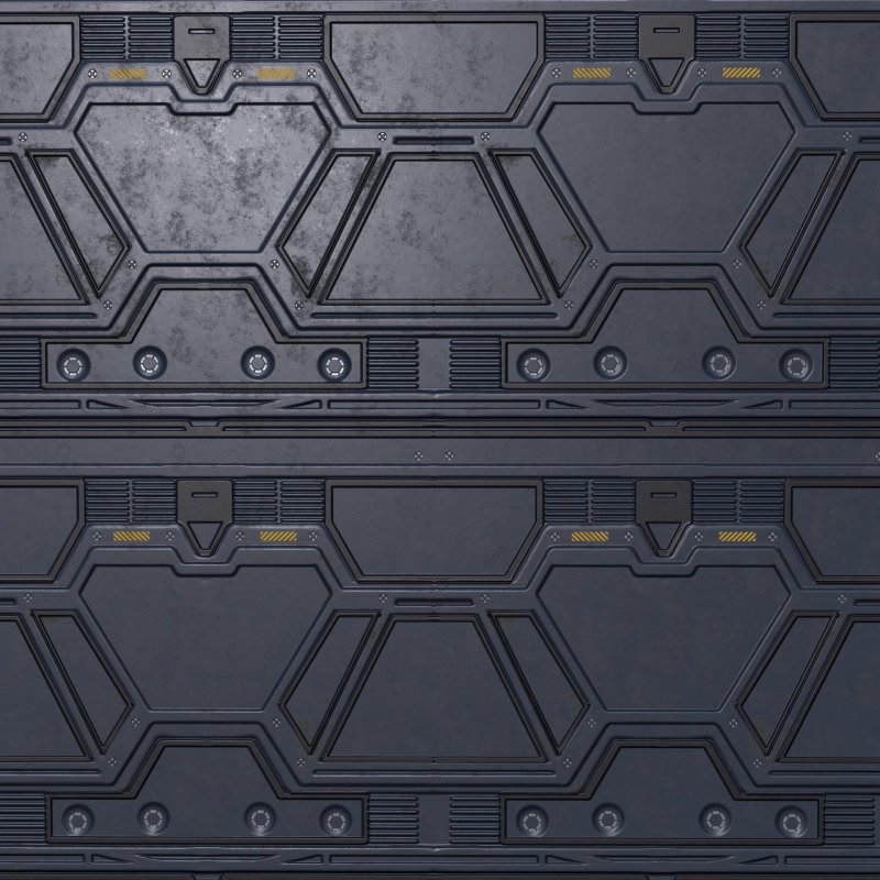 Текстура обшивки космического корабля