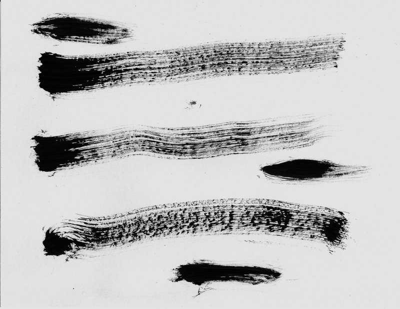 Мазки сухой кистью