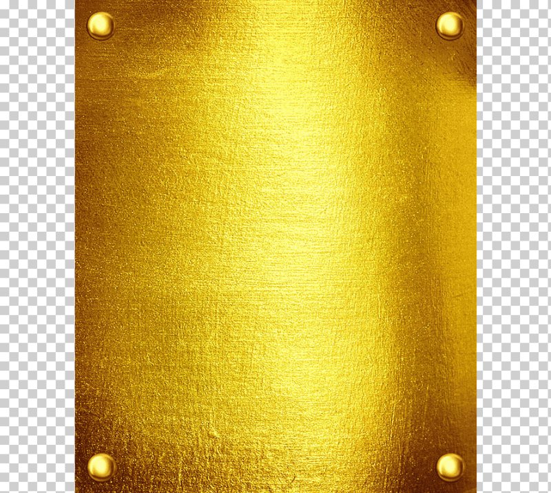 Золотая пластина