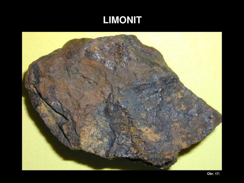 Излом лимонита