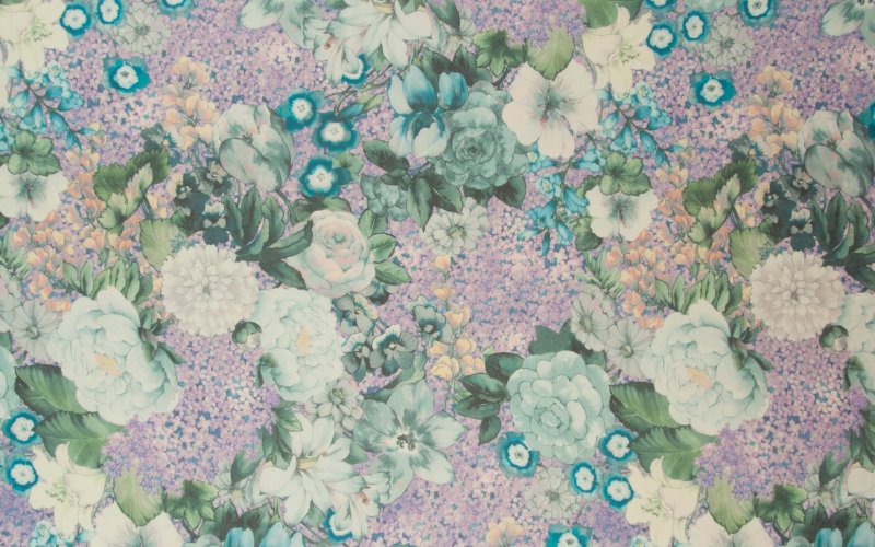 Ткань в цветочек