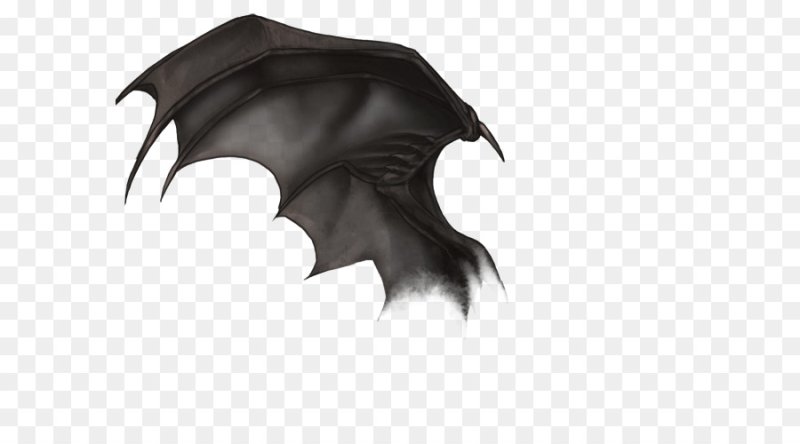 Крылья дракона сбоку