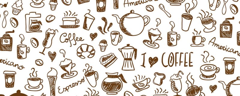 Фон для кофейни