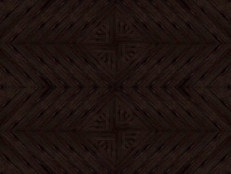 Черный паркет