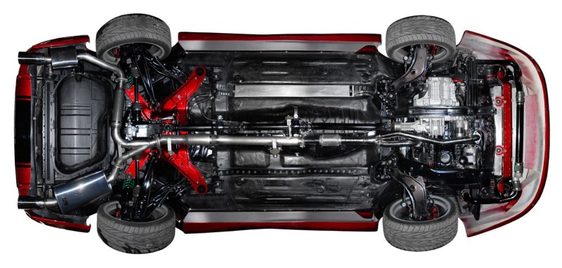 Днище Митсубиси Лансер