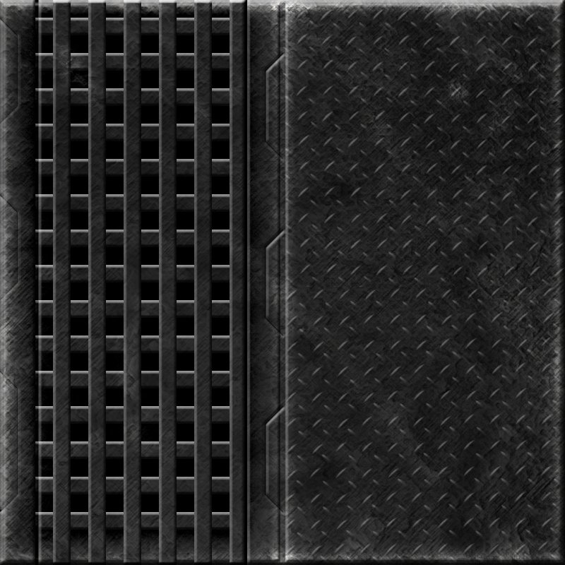 Металлический пол