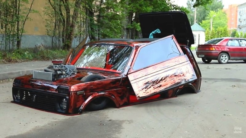 Заниженная Нива Илинг шоу