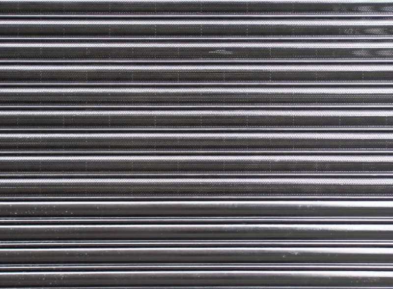 Текстура гофрированного металла