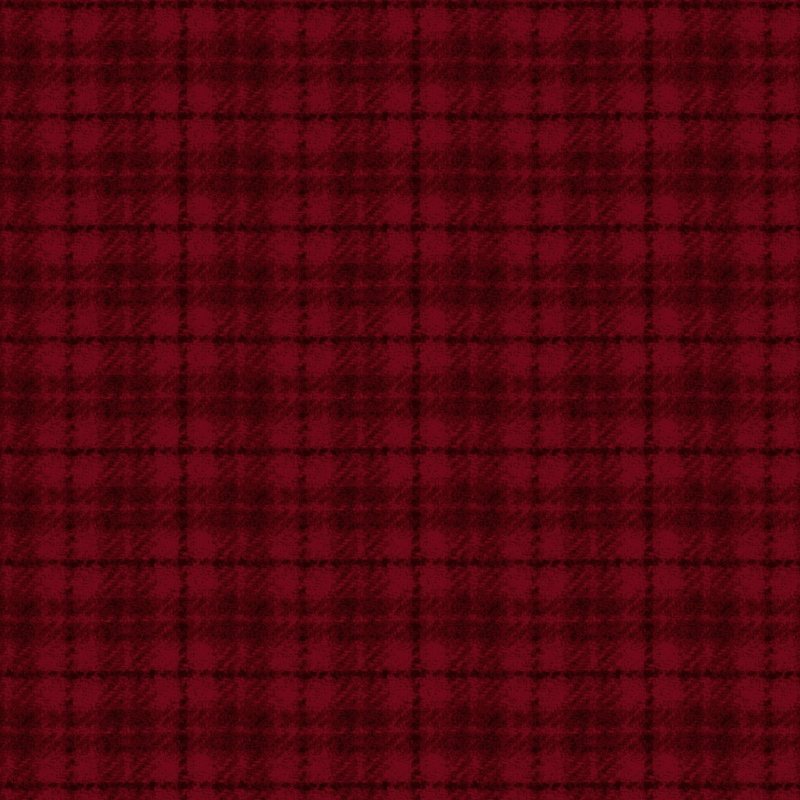 Клетчатая бордовая ткань