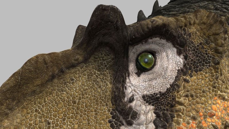 Чешуя динозавра