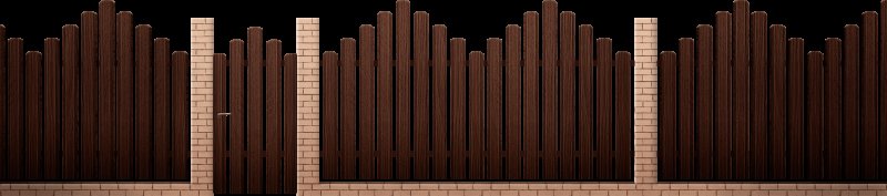 1015 RAL евроштакетник