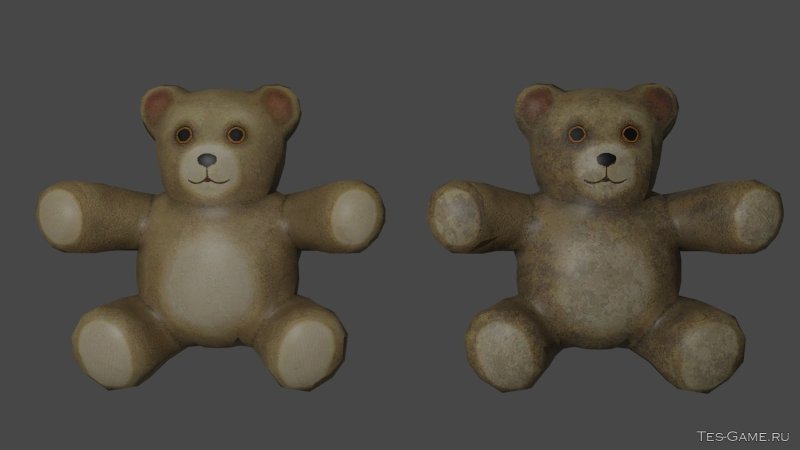Плюшевый медведь референс