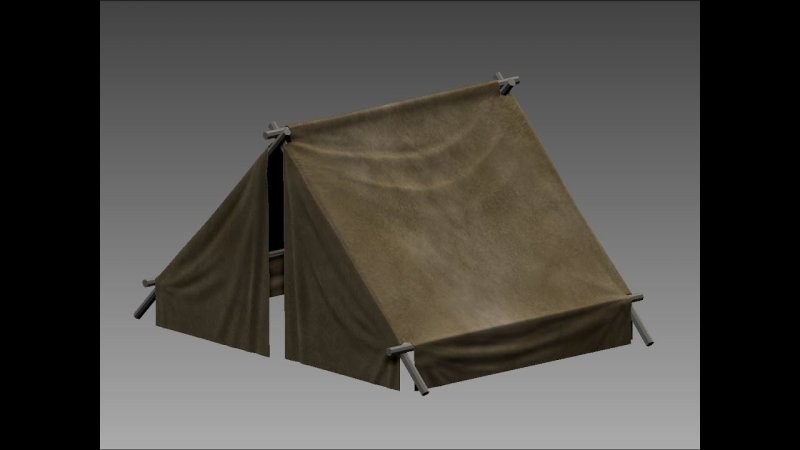 Полевая палатка армейская