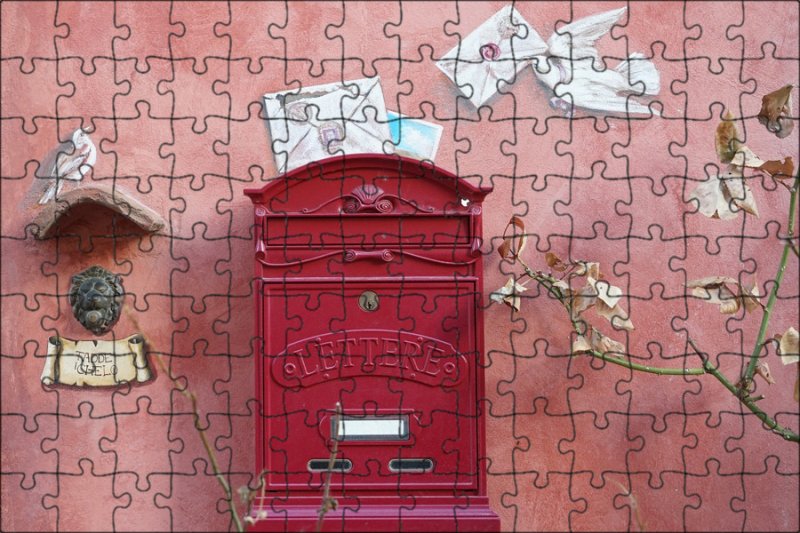 Старинный почтовый ящик