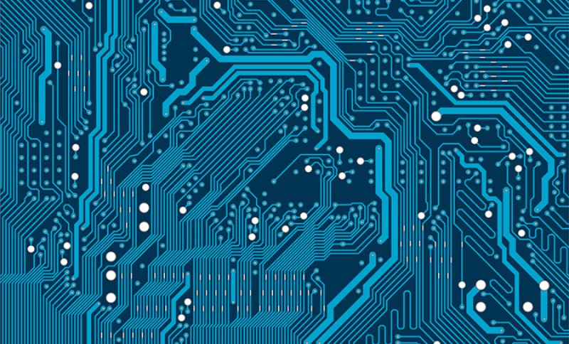 Плата с дорожками