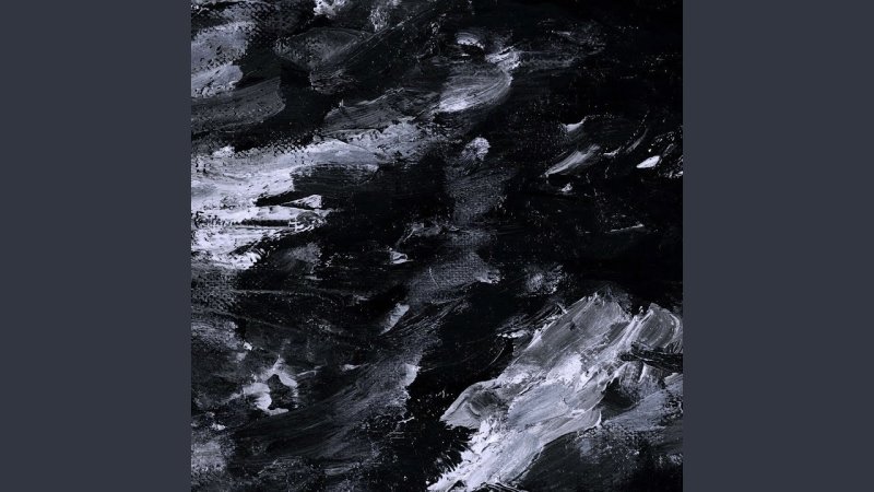 Фактура черная краска