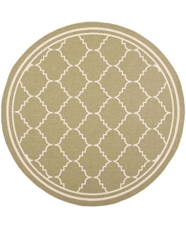 Марокканский ковер круглый