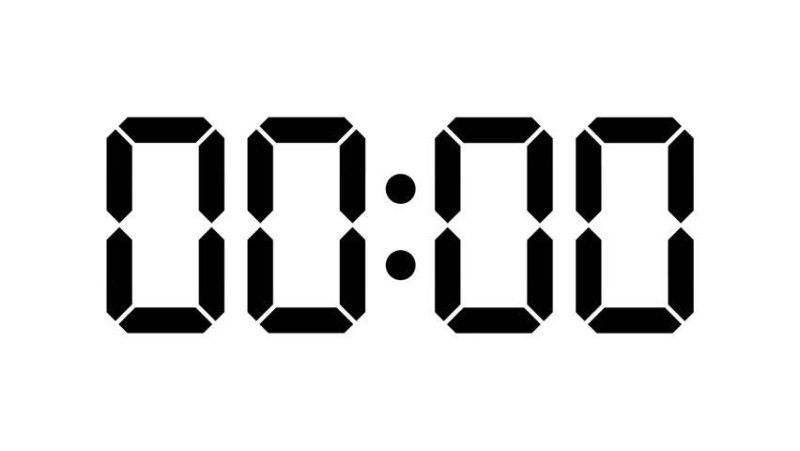 Цифры для часов