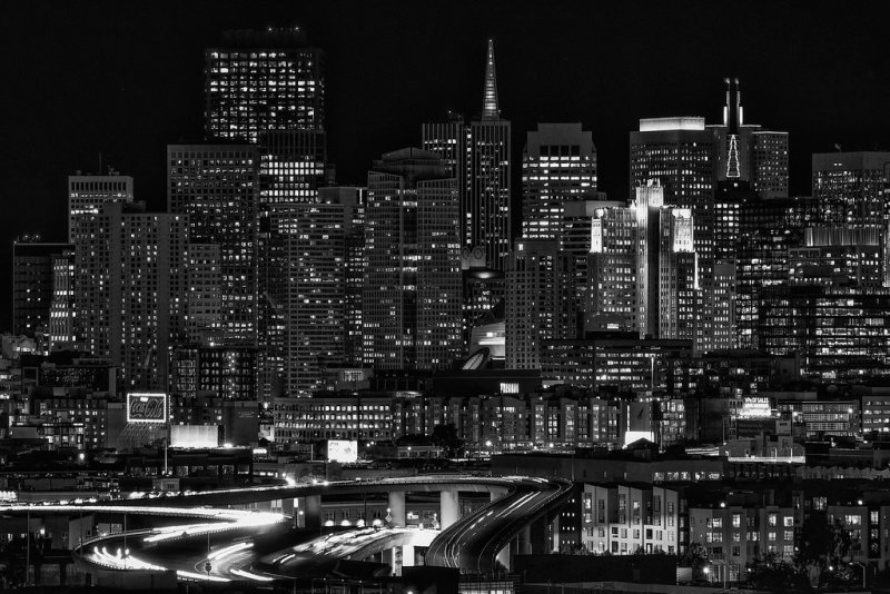 Ночной город