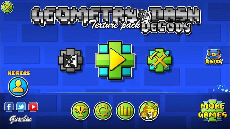 2.2 Geometry Dash текстуры