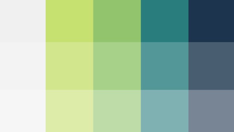 Пастельные цвета палитра зеленый