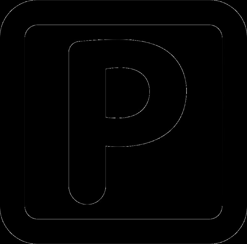 Парковка иконка вектор