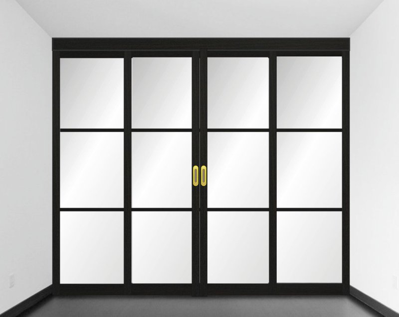 Сдвижная перегородка межкомнатная профиль СИАЛ