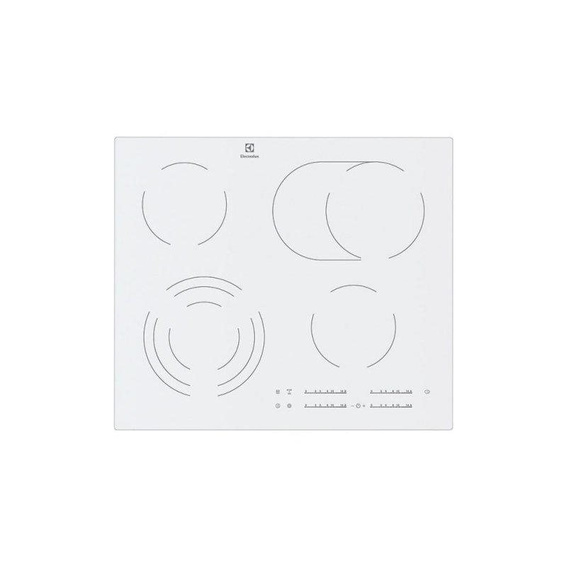 Варочная панель Electrolux ehf96547sw, Hi-Light, белый
