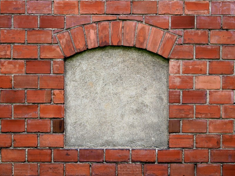 Лучковая арка кирпичная