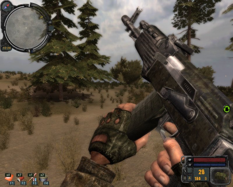 Сталкер тень Чернобыля оружейный пак