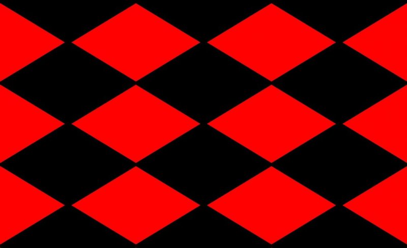 Красный ромб