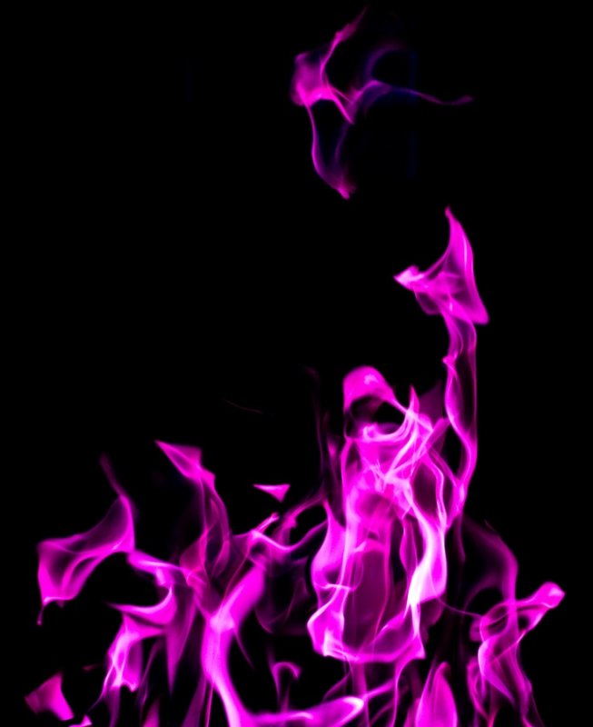 Фиолетовый огонь