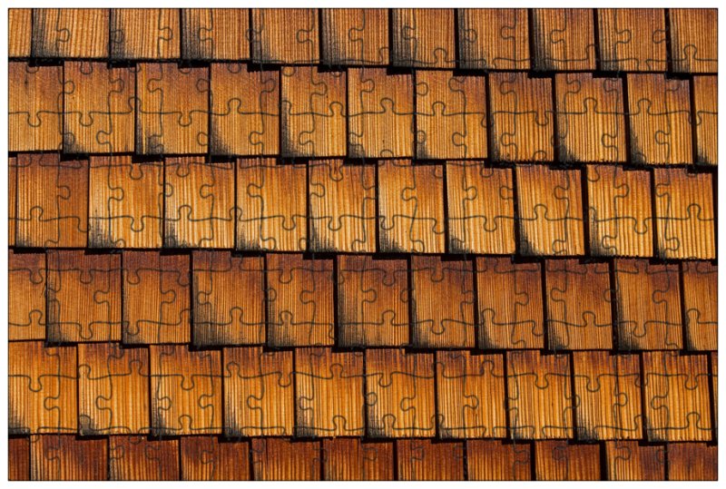 Дранка Гонт для фасада