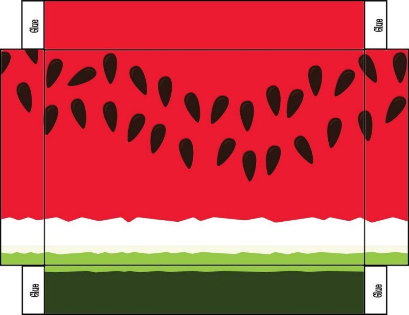 Текстура арбуза