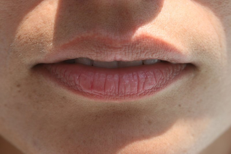 Губы человека