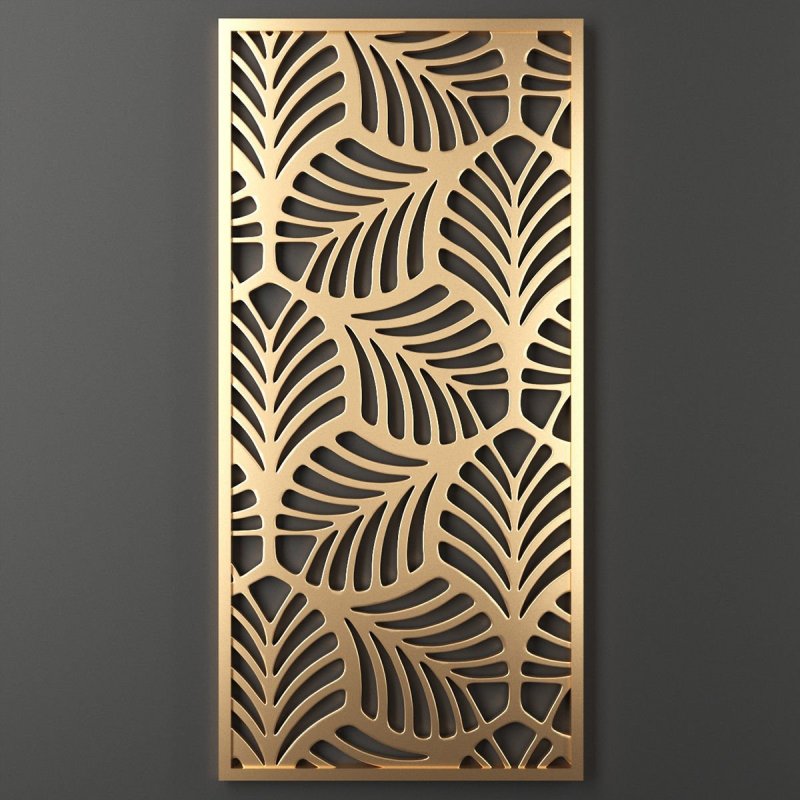 Декоративная решетка лазерная резка