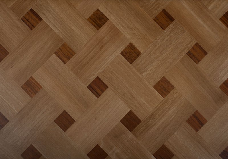 Паркет квадратный