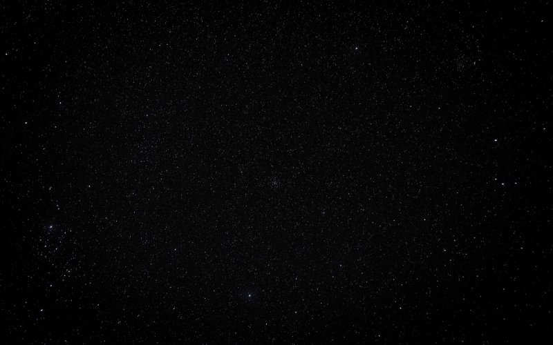 Звездное небо черное